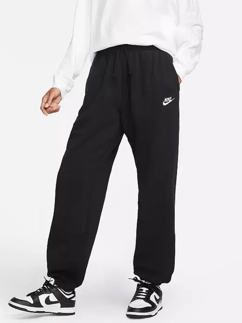 NWT Nike Sportswear Oversized Club Fleece Sweatpants